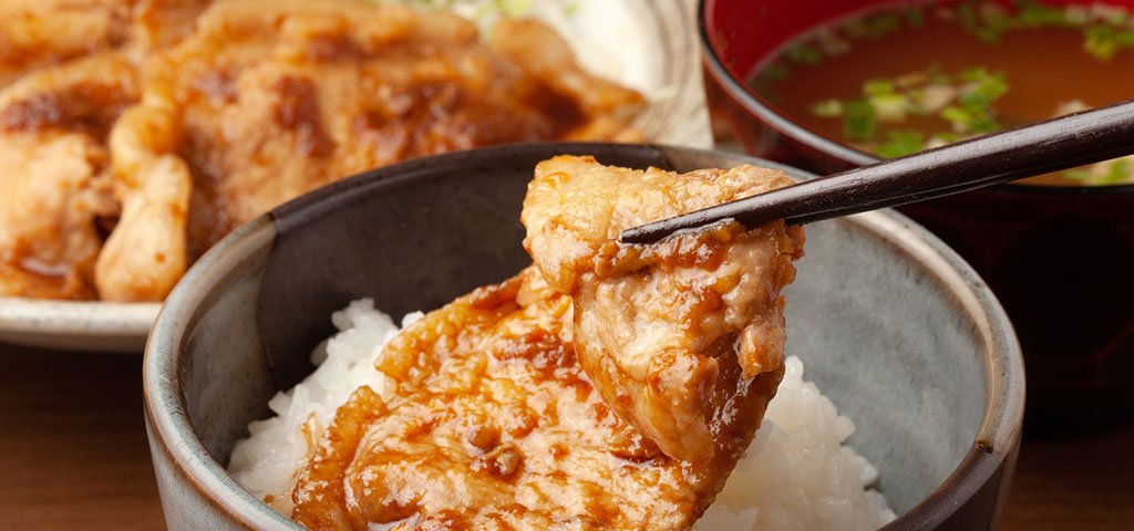 豚肉のしょうが焼き
