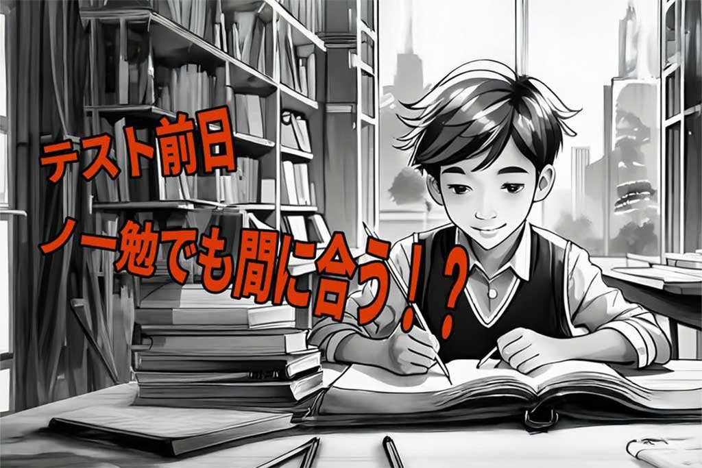 テスト前日 ノー勉でも間に合う！？
